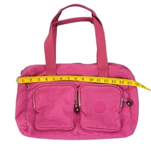 KIPLING Cyrene Shoulder Bag in bright pink